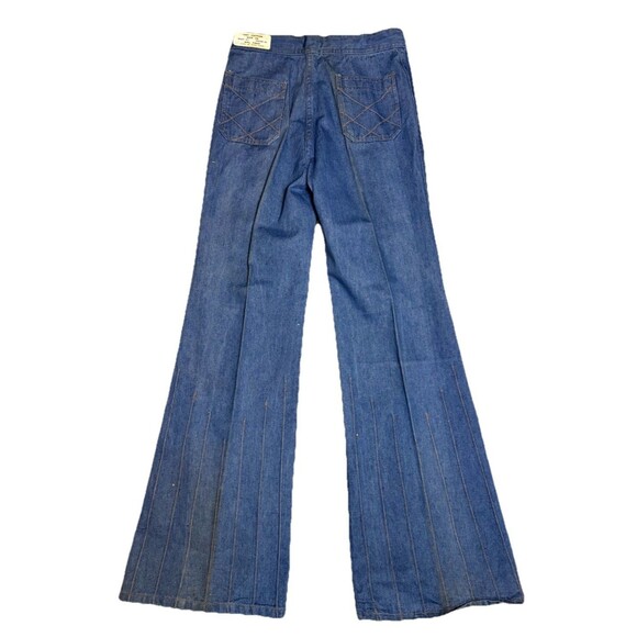 NWT TRUE VINTAGE Saturday's Generation Denim Jeans Flare Leg Ladies 32 60's 70's - Picture 6 of 15